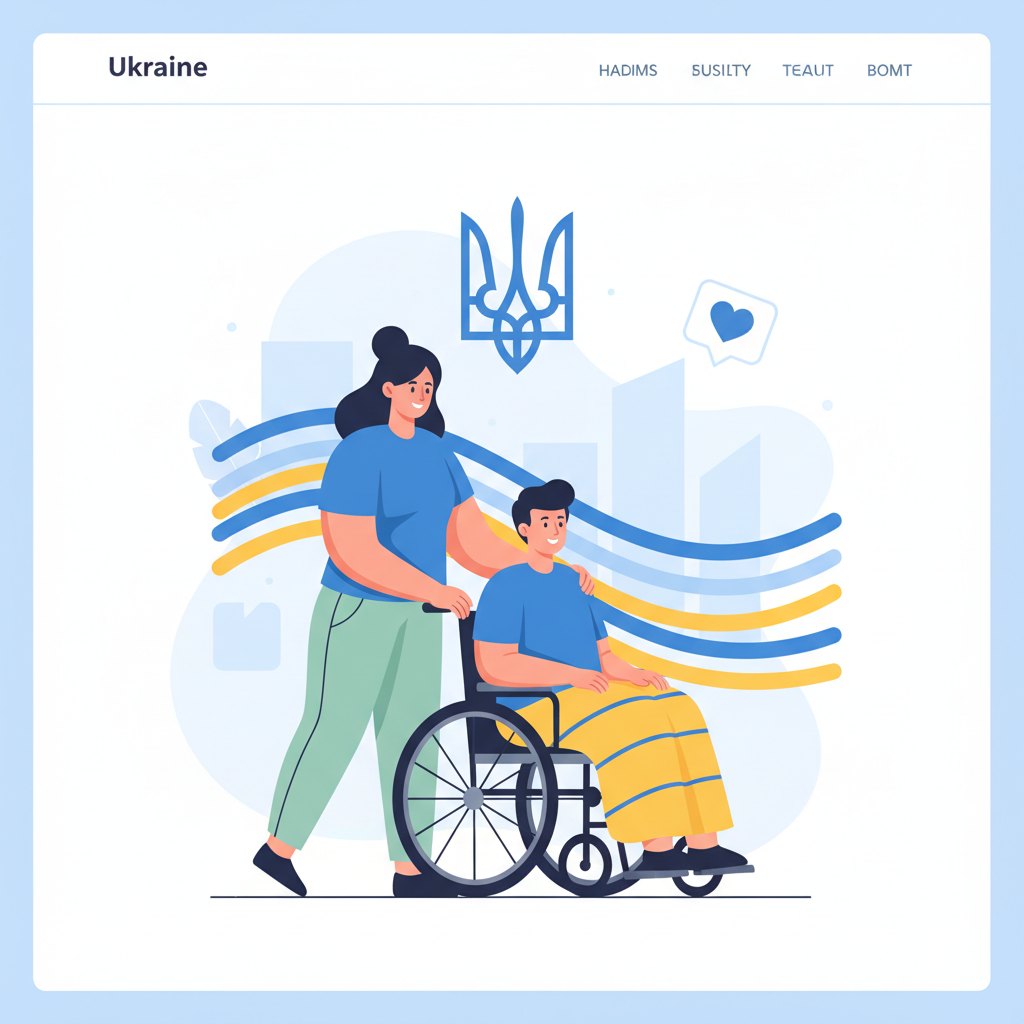 социальная помощь по уходу за инвалидом в украине — иллюстрация к статье «социальная помощь по уходу за инвалидом в украине»