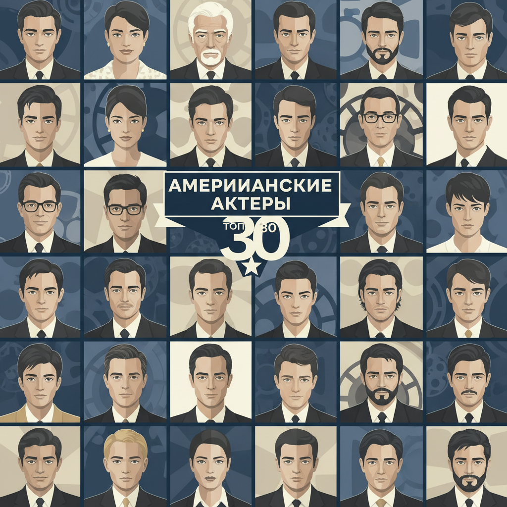 американские актеры ТОП 30 — иллюстрация к статье «американские актеры ТОП 30»