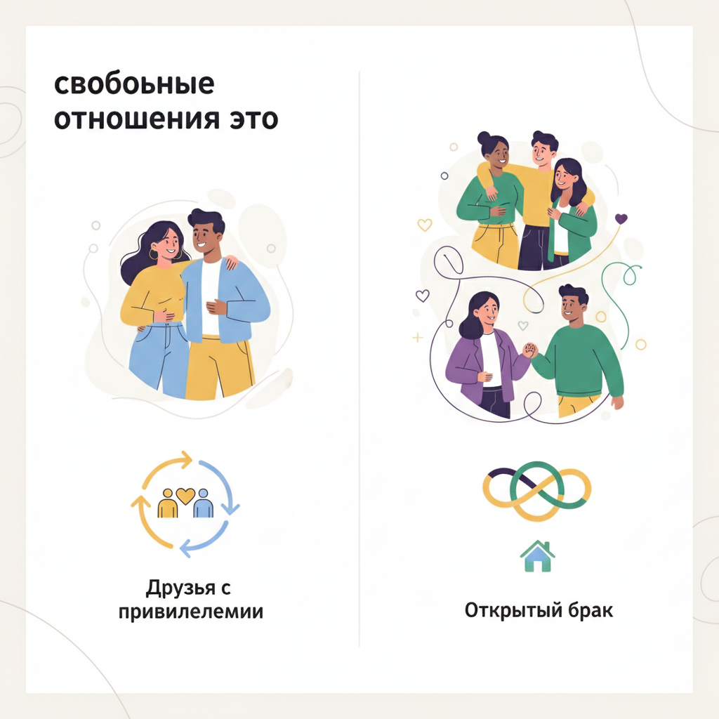 Основные модели свободных отношений: от 