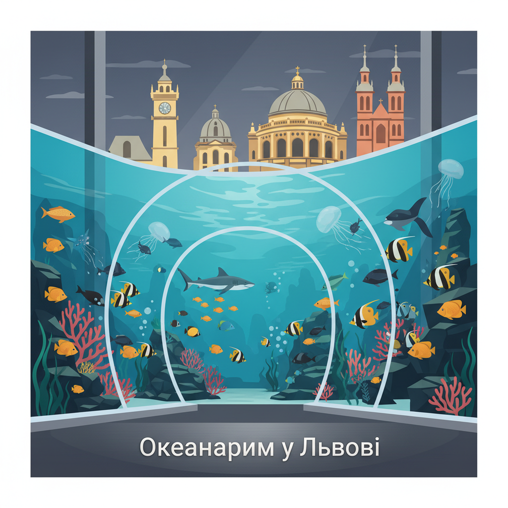 океанариум во львове — иллюстрация к статье «океанариум во львове»