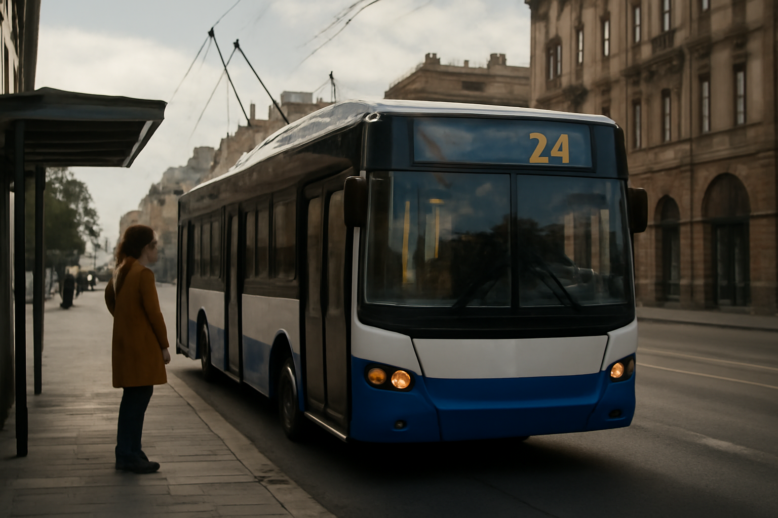 Список остановок троллейбуса 24 — иллюстрация к статье «24 троллейбус львов»